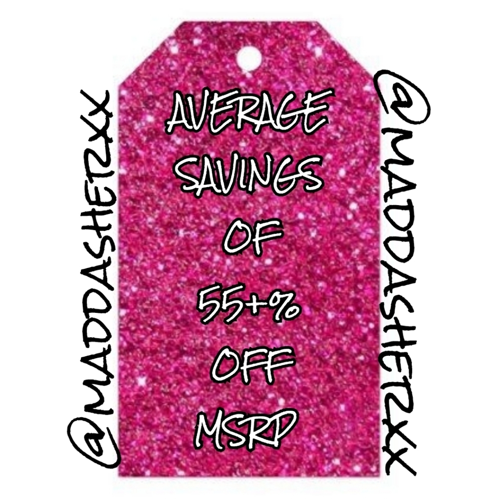 AVRG SAVINGS OF 55+% OFF MSRP